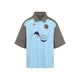 Martine Rose Light Blue Cotton Short Sleeves T-Shirt Poloshirt