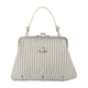 Vivienne Westwood Granny Frame Handbag – – Cotton – Grey