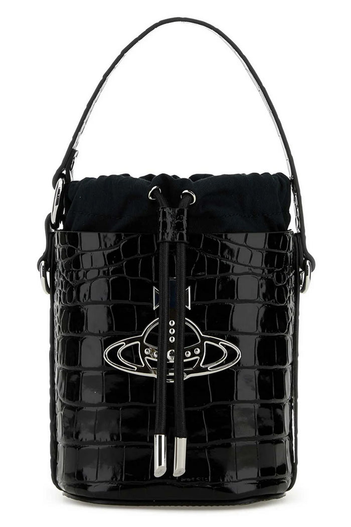 Vivienne Westwood Daisy Bucket Bag In Leather