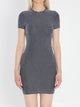 T By Alexander Wang Grey Polyester Blend Dresses