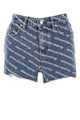 T By Alexander Wang Shorts In Denim