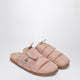 Moncler Pink Nylon Mule Mon Pocket