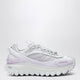Moncler Trailgrip Gtx Sneakers In White And Lilac