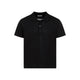 Valentino Garavani Black Cotton Polo Shirt