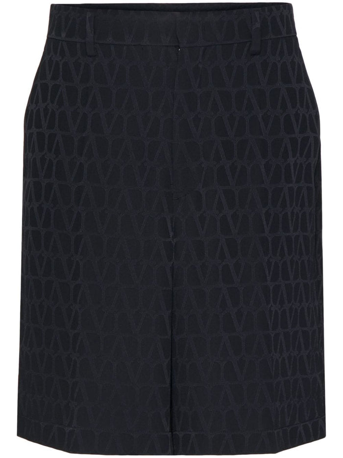 Valentino Silk Toile Iconographe Bermudas.