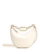 Valentino Garavani Ivory Leather Mini Hobo Vlogo Moon Handbag