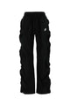 T By Alexander Wang Black Polyester Trousers