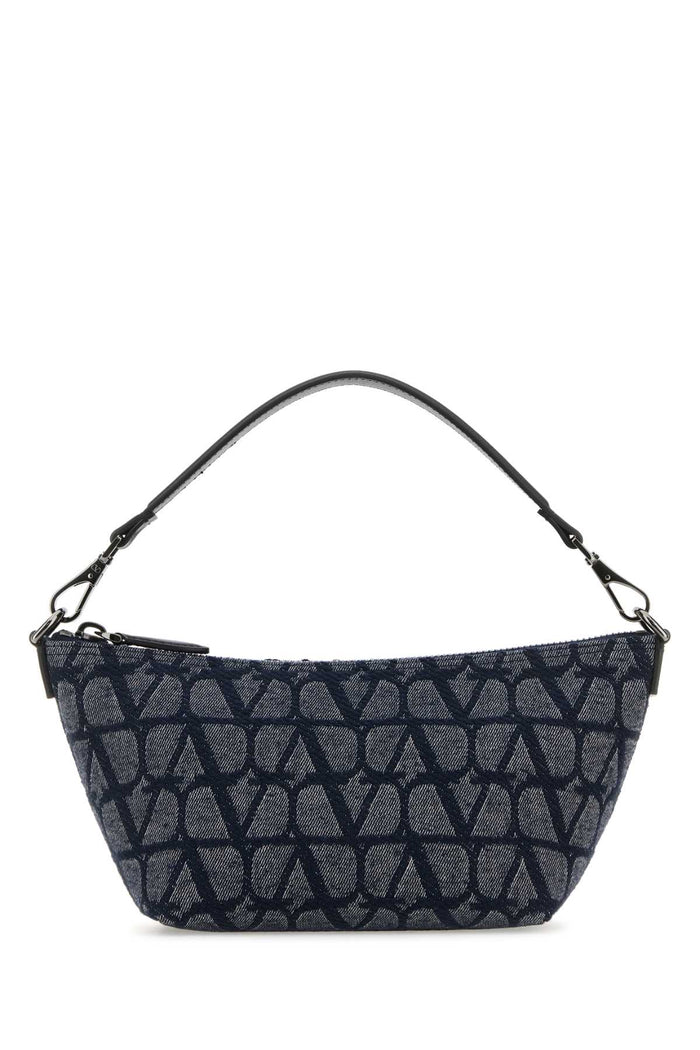 Valentino Garavani Blue Toile Iconographe Handbag