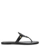 Tory Burch Black Leather Sandals