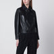 Salvatore Santoro Black Cropped Leather Jacket