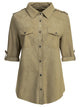 Salvatore Santoro Casual Suede Shirt