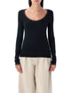 Remain Ribbed Jersey Top