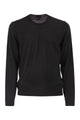 Boss Slim Fit Crew Neck Jumper In Merino Wool