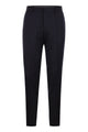 Boss Slim Fit Trousers In Virgin Wool Serge