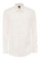 Boss Slim Fit Shirt In Easy-Iron Stretch Cotton Poplin