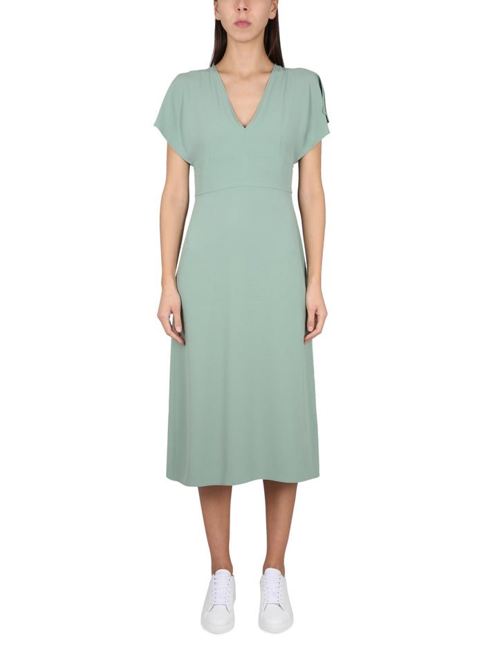 Boss V-Neck Dress
