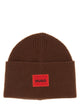 Hugo Beanie Hat With Logo