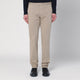 Santaniello Beige Trousers In Cotton