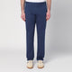 Santaniello Blue Trousers In Cotton