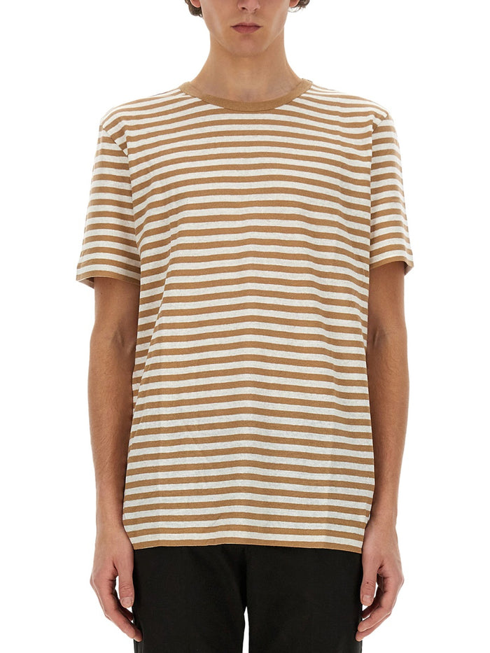 Boss Striped T Shirt