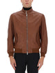 Boss Brown Leather Jacket