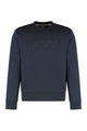 Hugo Boss Blue Cotton Sweater