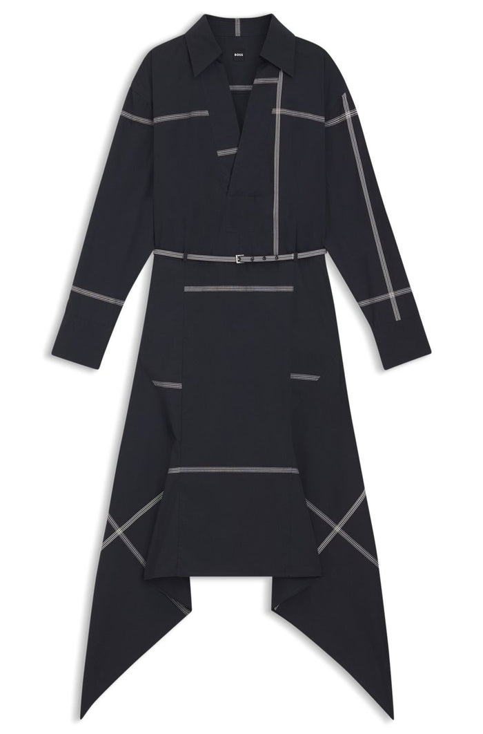Boss Doloh Dresses Navy
