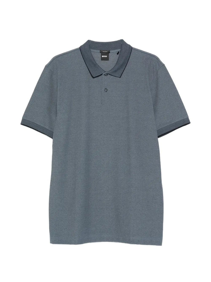 Hugo Boss Cotton Polyamide Polo Shirt