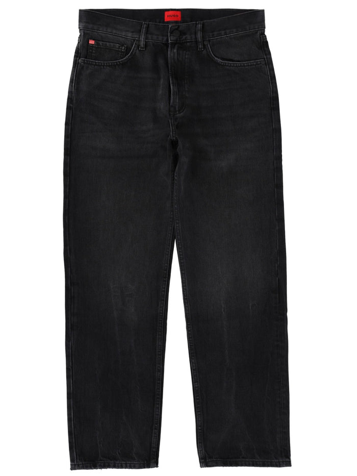 Hugo Jeans With Logo Patch