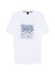 Hugo Boss White Cotton T-Shirts