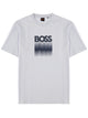 Boss Grey Cotton T-Shirt