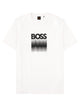 Boss White Cotton T-Shirt