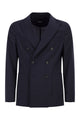 Boss Double-Breasted Blazer In Virgin Wool