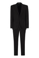 Boss Regular Fit Suit In Wool And Elastane Blend
