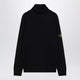 Stone Island Navy Blue Turtleneck Sweater With Regular Fit