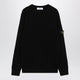 Stone Island Black Wool Sweater