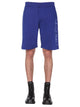 Alexander Mcqueen Shorts With Embroidered Logo