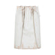 Prada Sand Leather Skirt