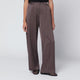 Jonathan Simkhai Kyra Trousers In Chocolate Satin