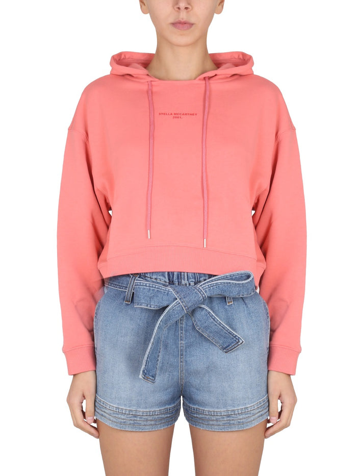 Stella Mccartney Sweatshirt With Logo Embroidery
