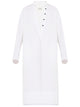 Khaite Brom Cotton Tunic Dress