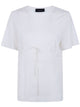Simone Rocha "Gathered" Bust Bow T-Shirt