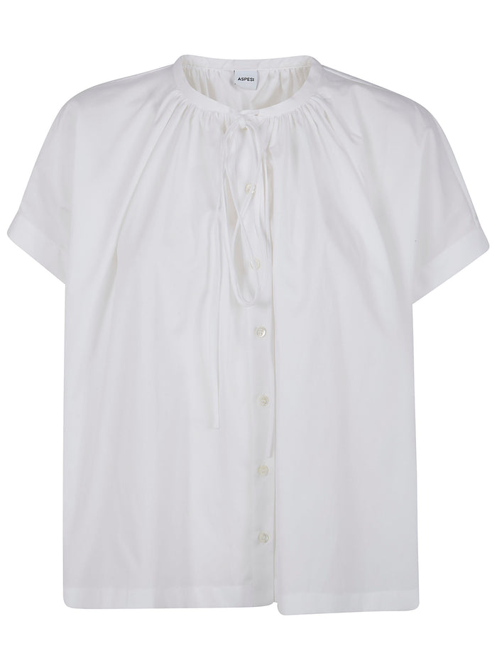 Aspesi Short Sleeves Oversized Shirt