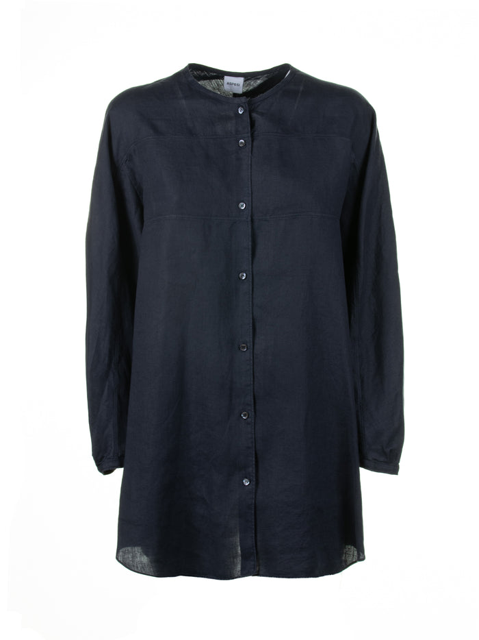 Aspesi Long Blue Shirt