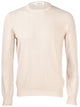 Gran Sasso Brown Cotton Crewneck
