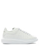 Alexander Mcqueen White Leather Sneakers