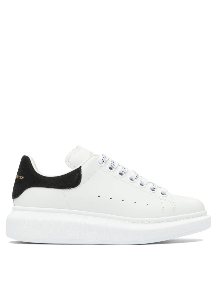 Alexander Mcqueen White Leather Rubber Sneakers