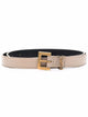 Saint Laurent Monogram Leather Belt