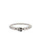 Alexander Mcqueen Silver Metal Bracelet