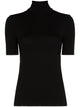 Wolford Black Modal Polyester Elastane Top
